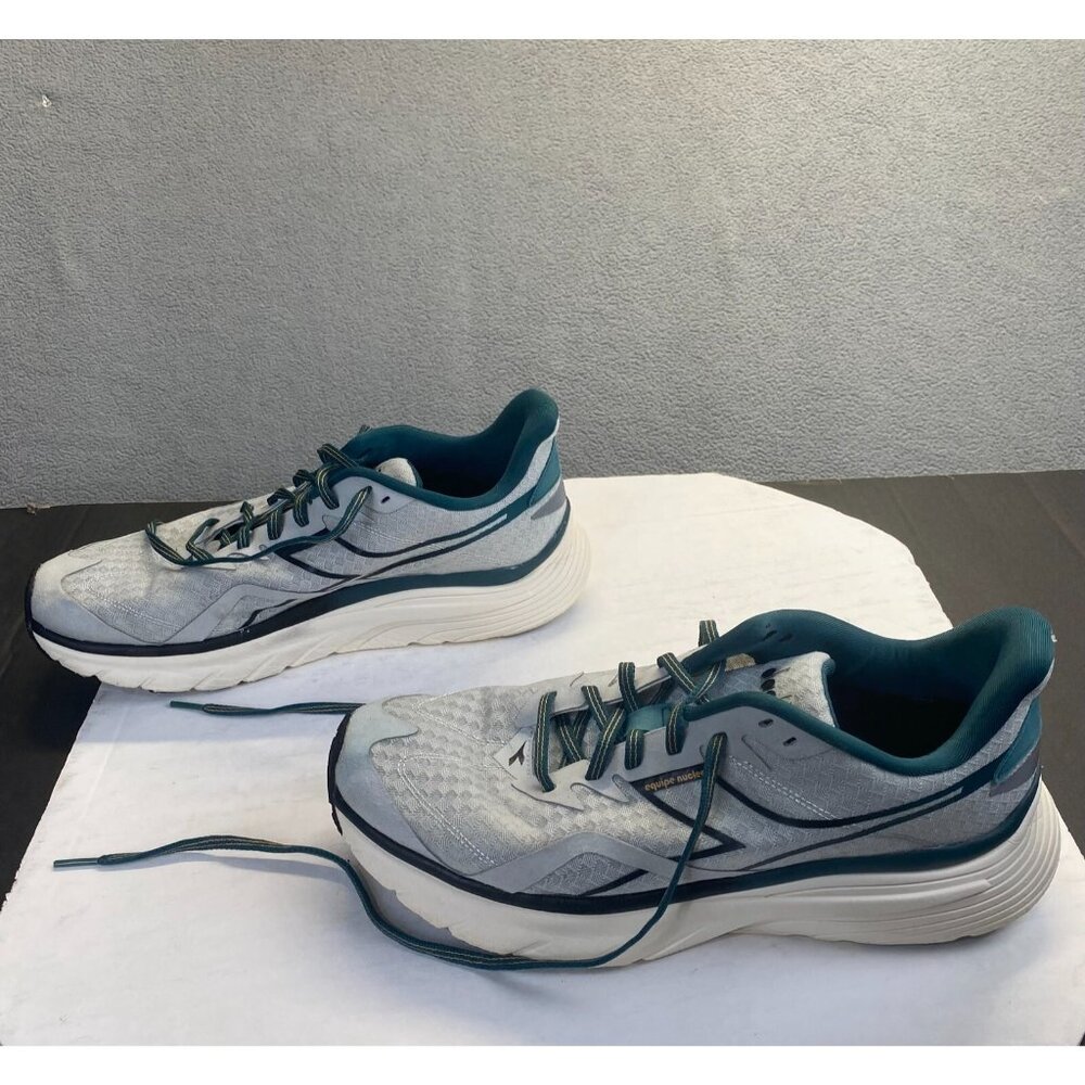 Diadora Eqipe Nucleo Men’s Gray Athletic Shoes Size 12,Sneakers,Comfort